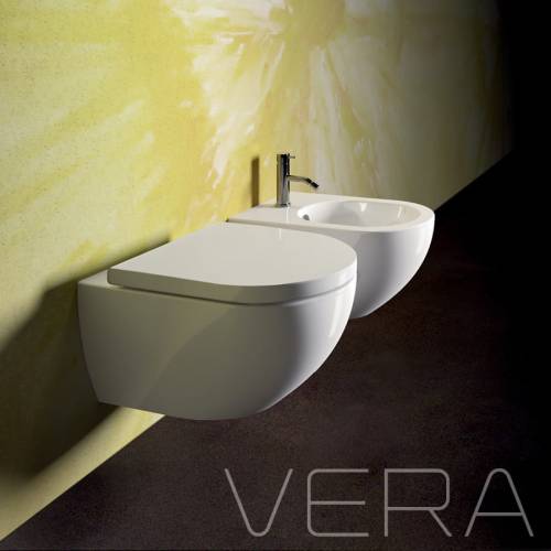 Misa WC oraz bidet Swiss Liniger Clarisa z serii Rimless