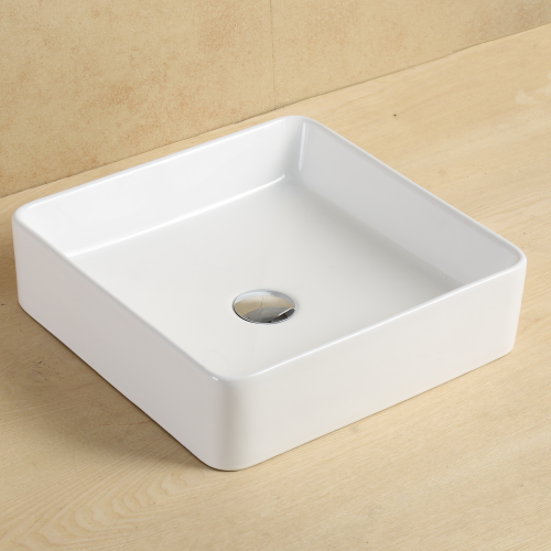 Umywalka Nablatowa Ceramiczna Biała C965 zdjęcie nr 1
