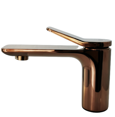 Bateria umywalkowa Niska Złota Rose SB903RG