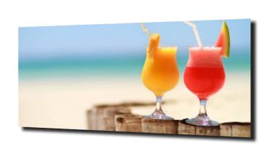 obraz na szkle, Panel szklany Drink 25 