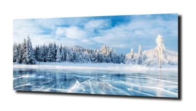 obraz na szkle, Panel szklany Zima 10 