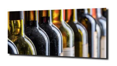 obraz na szkle, Panel szklany Wino 27 