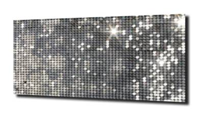 obraz na szkle Mozaika disco glamour 