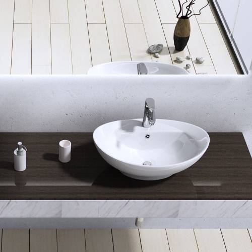 Umywalka Nablatowa Ceramiczna C 302 zdjęcie nr 1