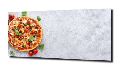 obraz na szkle Pizza kuchnia Włochy 